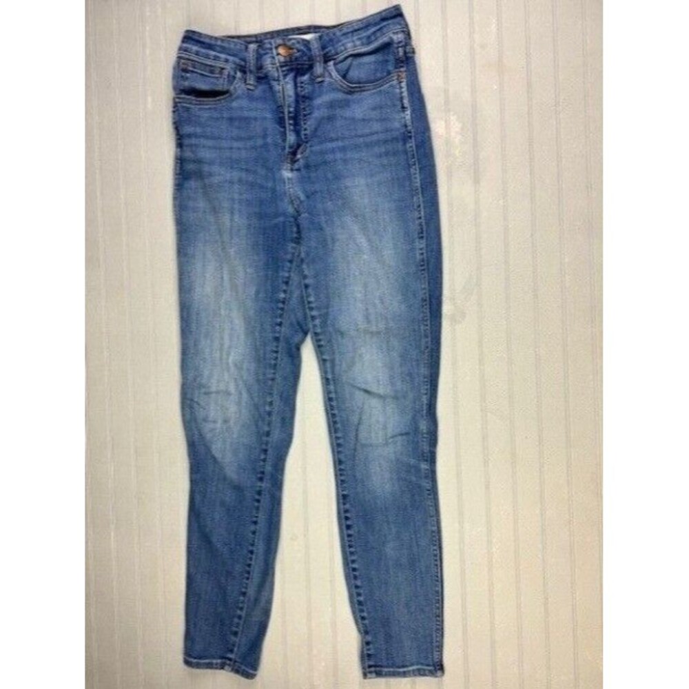 Madewell Size 26 Womens Jeans Curvy Road Tripper Mid Rise Skinny Stretch